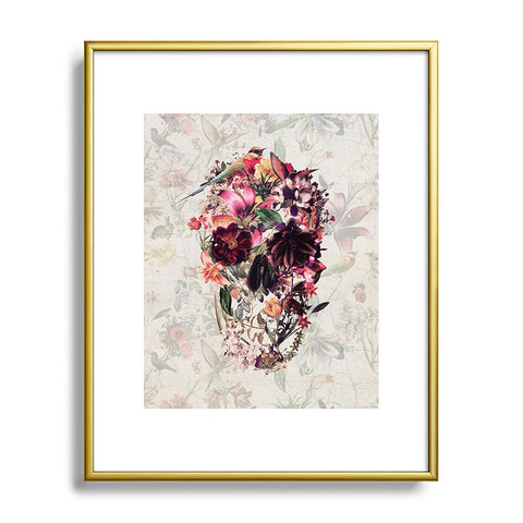 Ali Gulec New Skull Light Metal Framed Art Print