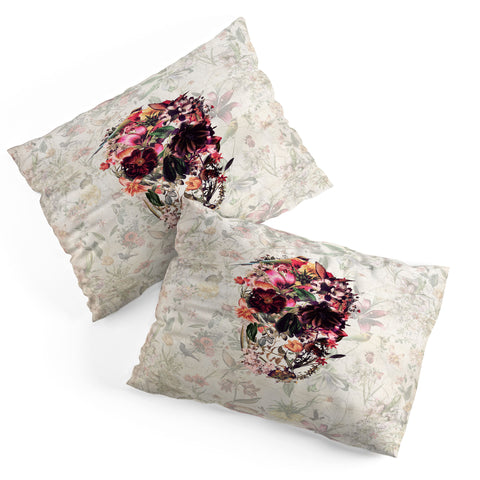 Ali Gulec New Skull Light Pillow Shams