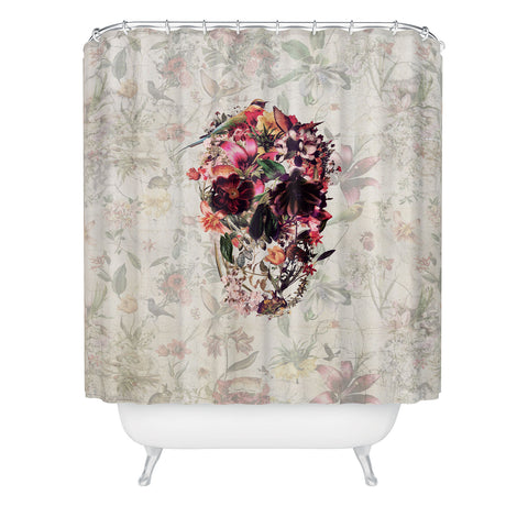 Ali Gulec New Skull Light Shower Curtain