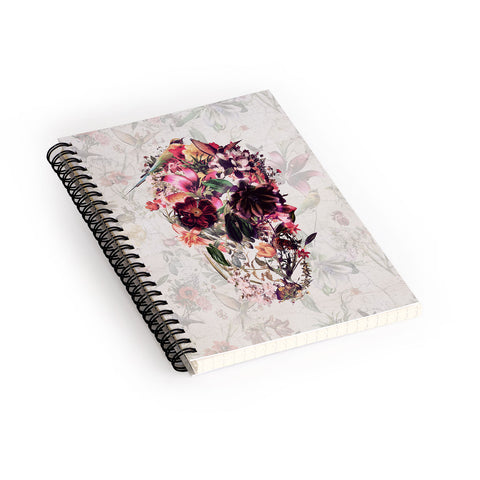 Ali Gulec New Skull Light Spiral Notebook