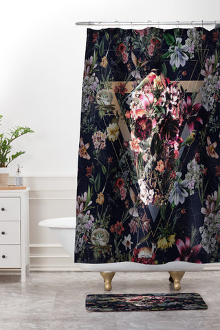 Ali Gulec New Skull Shower Curtain And Mat