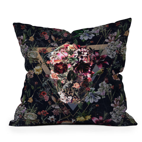 Ali Gulec New Skull Throw Pillow