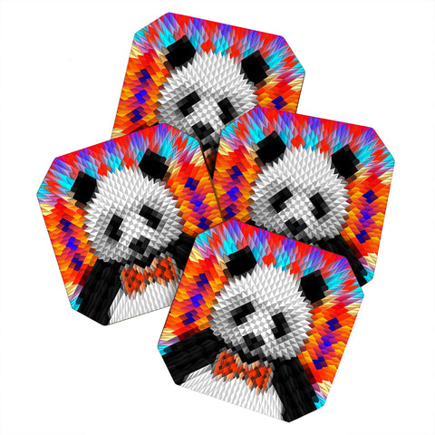 Ali Gulec Panda 1 Coaster Set