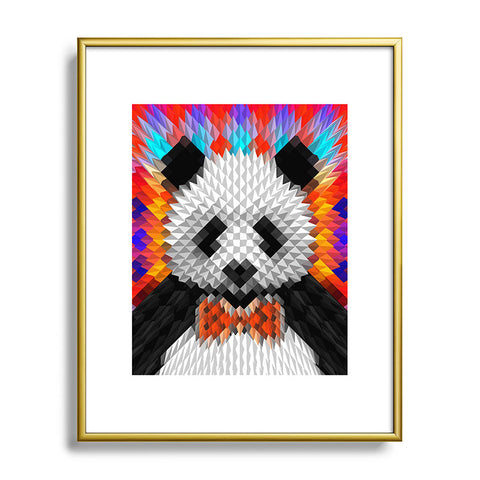 Ali Gulec Panda 1 Metal Framed Art Print