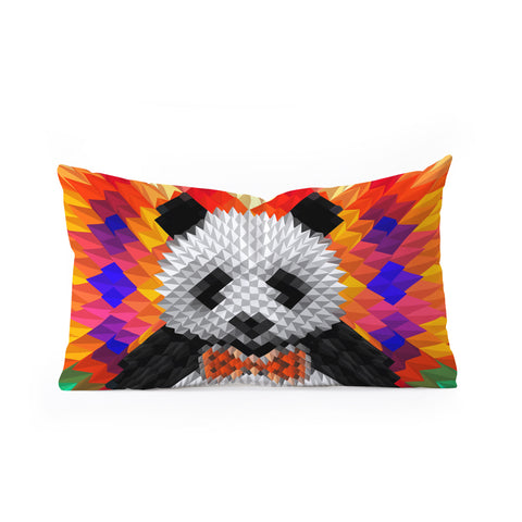 Ali Gulec Panda 1 Oblong Throw Pillow