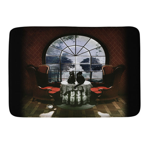 Ali Gulec Room Skull Memory Foam Bath Mat