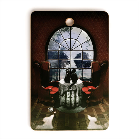 Ali Gulec Room Skull Cutting Board Rectangle
