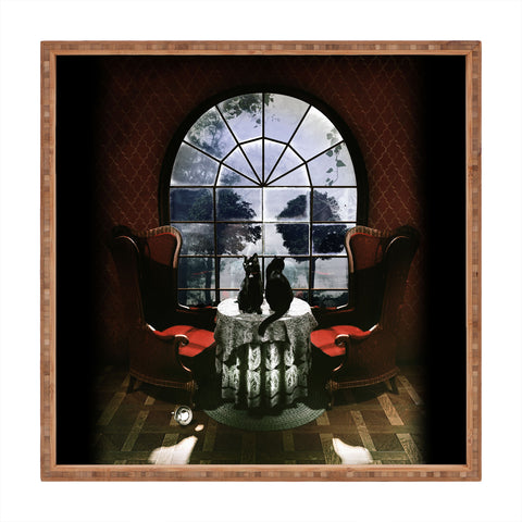 Ali Gulec Room Skull Square Tray