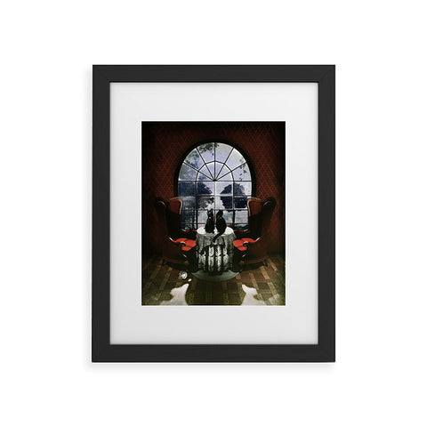 Ali Gulec Room Skull Framed Art Print