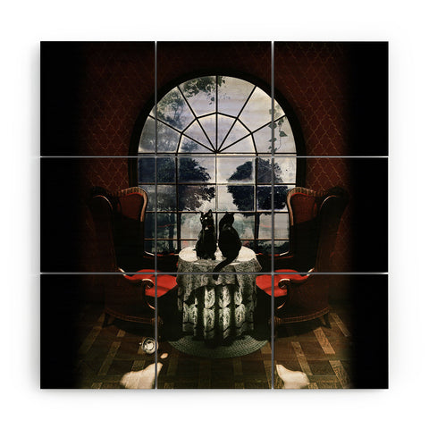 Ali Gulec Room Skull Wood Wall Mural