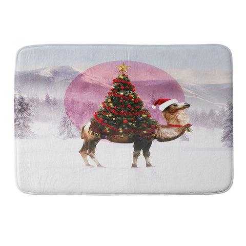 Ali Gulec Santa Camel Memory Foam Bath Mat