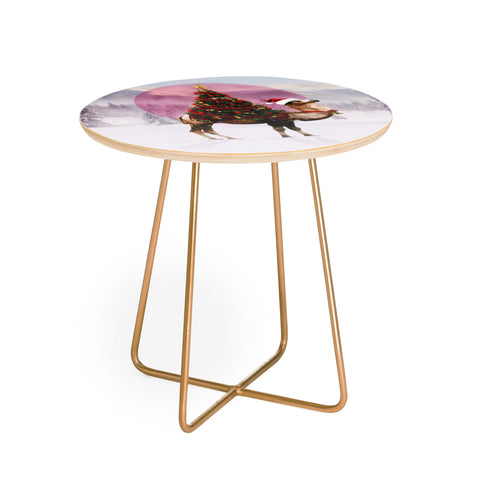 Ali Gulec Santa Camel Round Side Table