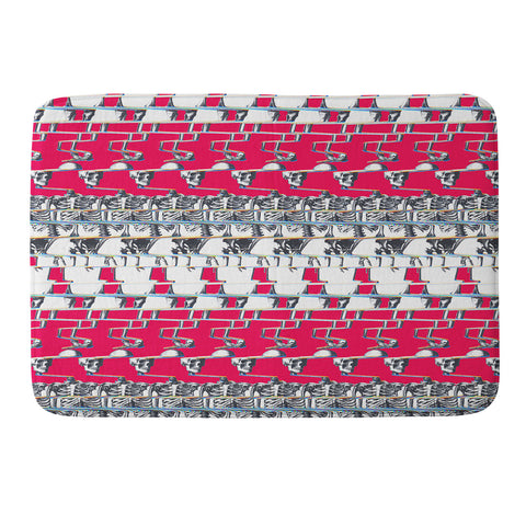 Ali Gulec Skeleton Memory Foam Bath Mat