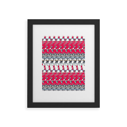 Ali Gulec Skeleton Framed Art Print