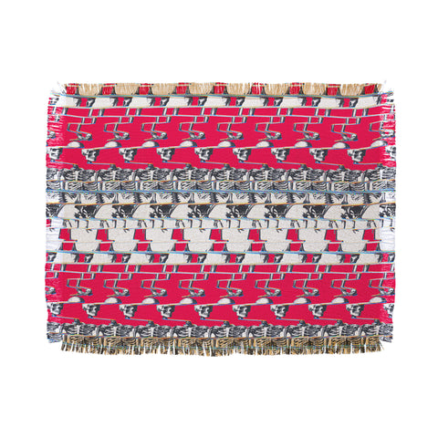 Ali Gulec Skeleton Throw Blanket