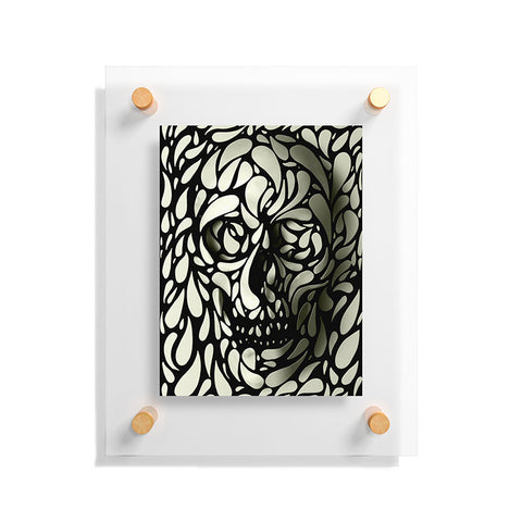 Ali Gulec Skull 4 Floating Acrylic Print