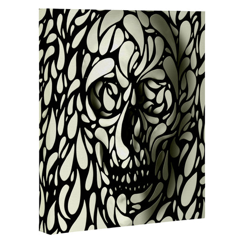 Ali Gulec Skull 4 Art Canvas