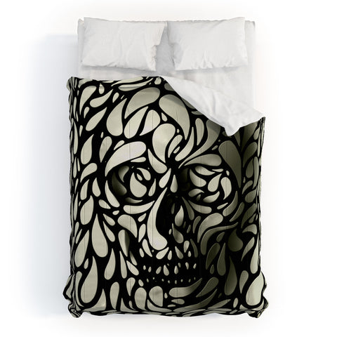 Ali Gulec Skull 4 Comforter