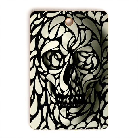 Ali Gulec Skull 4 Cutting Board Rectangle
