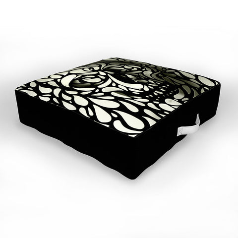 Ali Gulec Skull 4 Outdoor Floor Cushion
