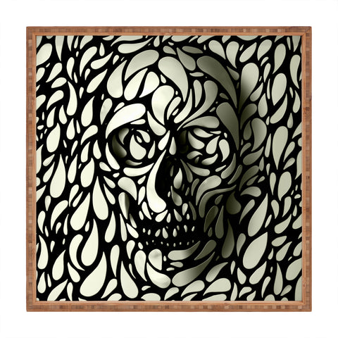 Ali Gulec Skull 4 Square Tray