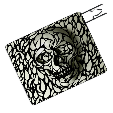 Ali Gulec Skull 4 Picnic Blanket
