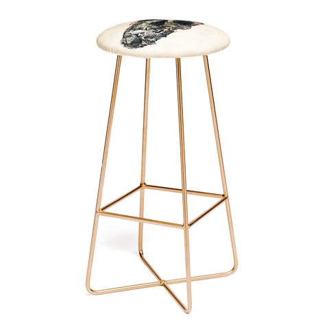 Ali Gulec Skull Town Bar Stool