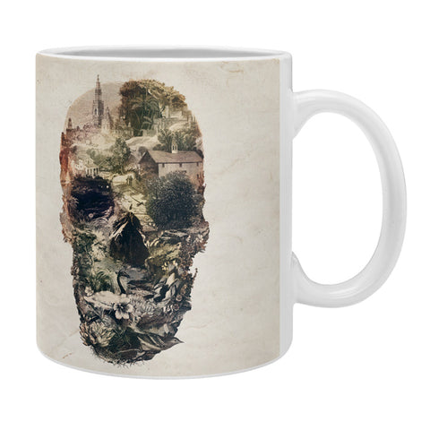 Ali Gulec Skull Town Coffee Mug