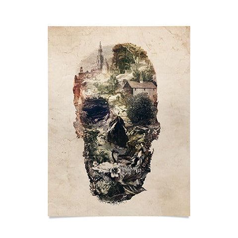 Ali Gulec Skull Town Poster