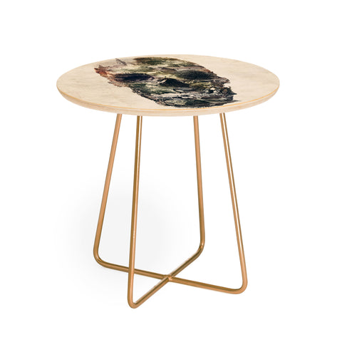 Ali Gulec Skull Town Round Side Table