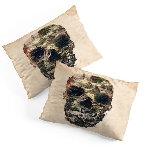 Ali Gulec Skull Town Pillow Shams
