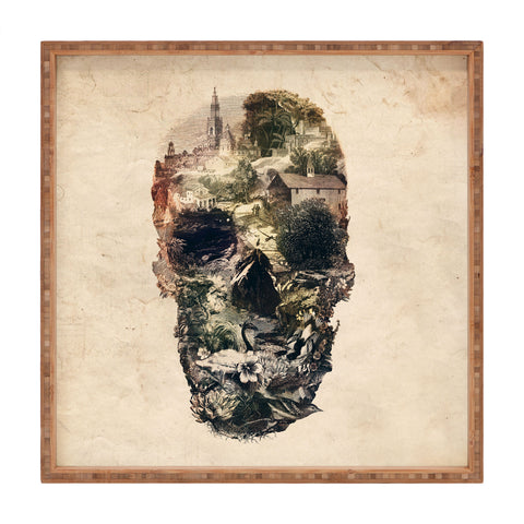 Ali Gulec Skull Town Square Tray