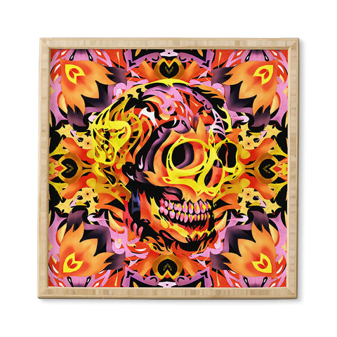 Ali Gulec Skull V Framed Wall Art