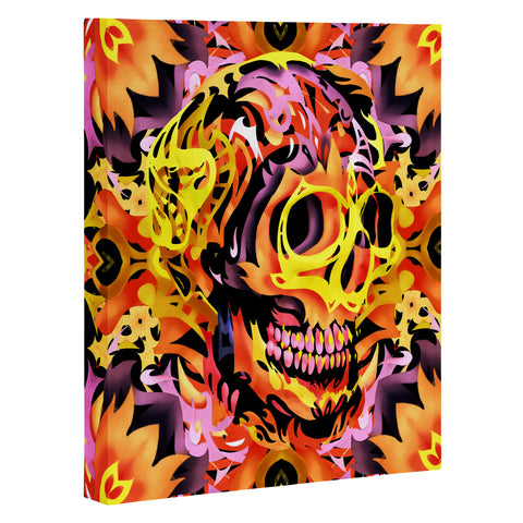 Ali Gulec Skull V Art Canvas