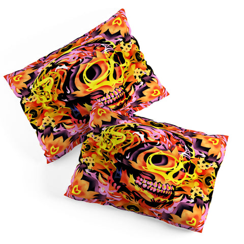 Ali Gulec Skull V Pillow Shams