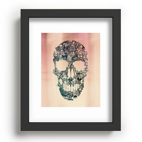 Ali Gulec Skull Vintage Recessed Framing Rectangle