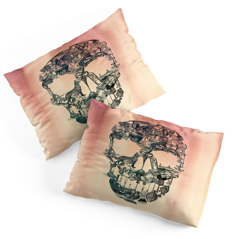 Ali Gulec Skull Vintage Pillow Shams