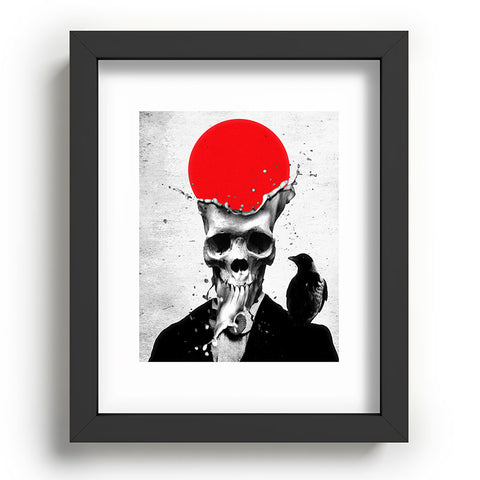 Ali Gulec Splash Skull Recessed Framing Rectangle