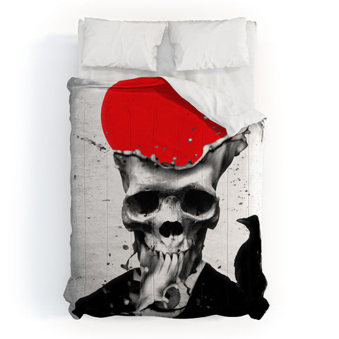 Ali Gulec Splash Skull Comforter