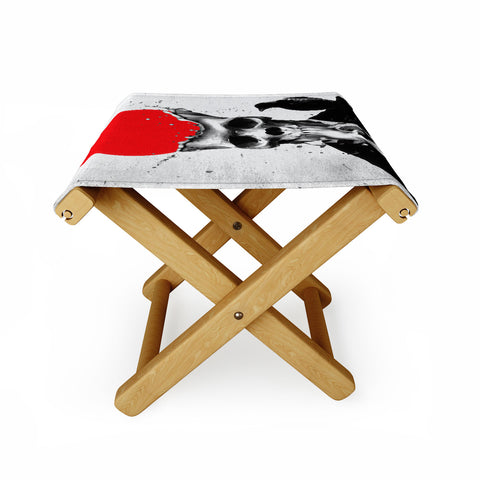 Ali Gulec Splash Skull Folding Stool