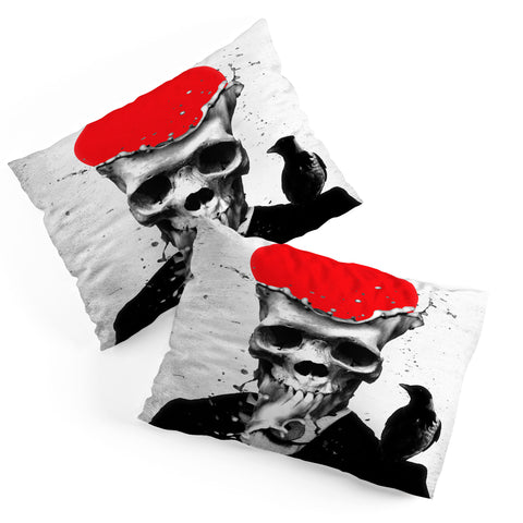Ali Gulec Splash Skull Pillow Shams