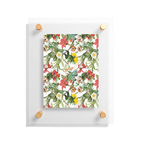 Ali Gulec Summer Flower Garden Floating Acrylic Print