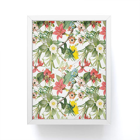 Ali Gulec Summer Flower Garden Framed Mini Art Print