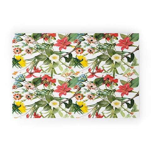 Ali Gulec Summer Flower Garden Welcome Mat