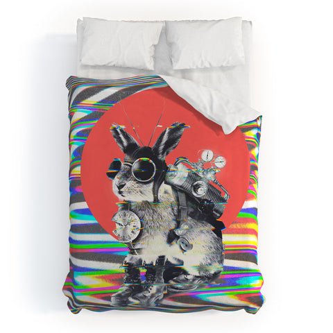 Ali Gulec Time Traveler Duvet Cover