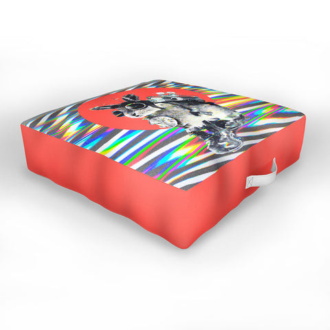 Ali Gulec Time Traveler Outdoor Floor Cushion