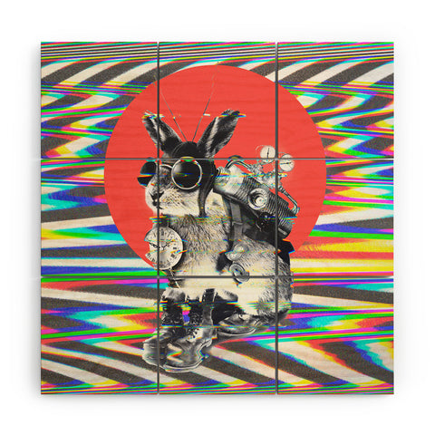 Ali Gulec Time Traveler Wood Wall Mural