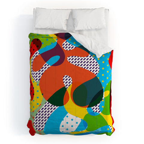 Ali Gulec Very Funny Pattern Comforter