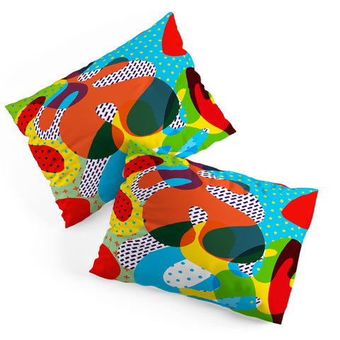 Ali Gulec Very Funny Pattern Pillow Shams