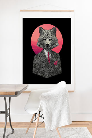 Ali Gulec Very Important Fox Art Print And Hanger